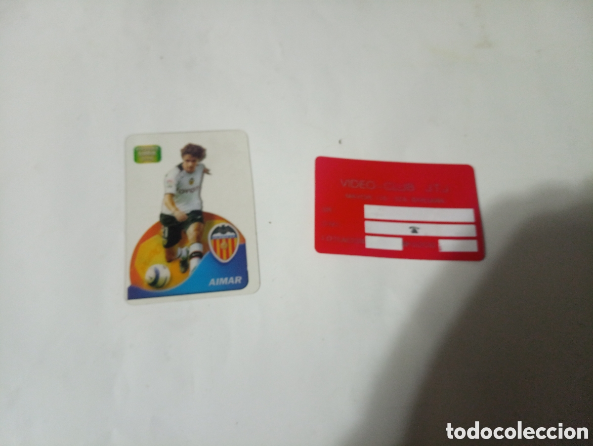 Football Stickers: CROMOS DANET 2006 AIMAR VALENCIA