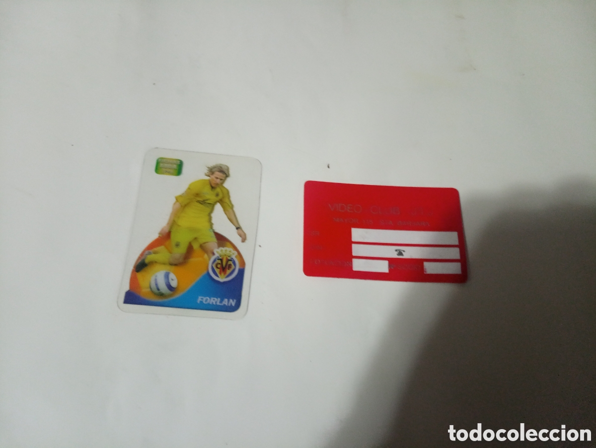 Football Stickers: CROMOS DANET 2006 FORLAN VILLAREAL