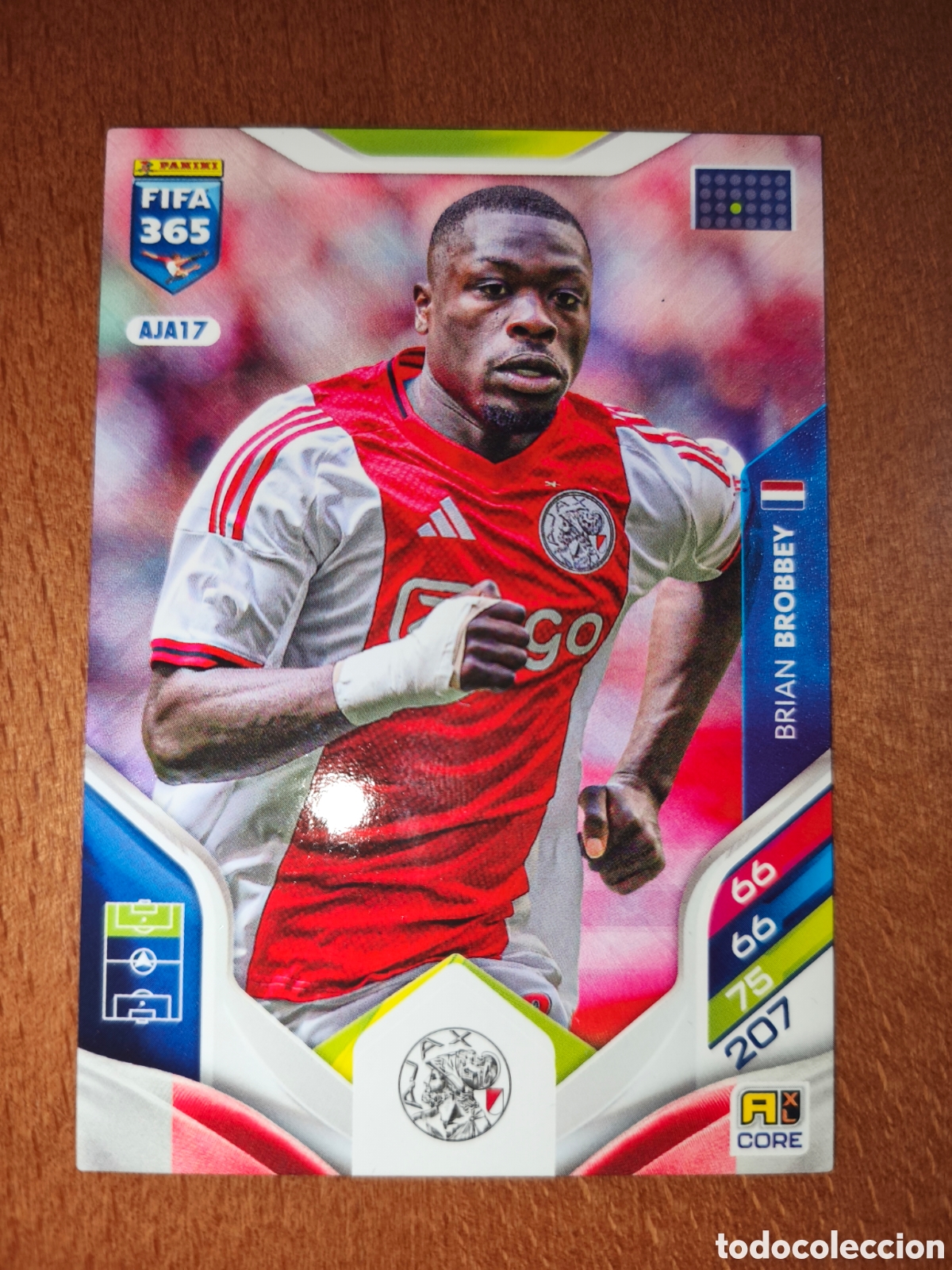 Cromos de F&uacute;tbol: Brian Brobbey AJA17 Adrenalyn XL Fifa 365 2026 Ajax