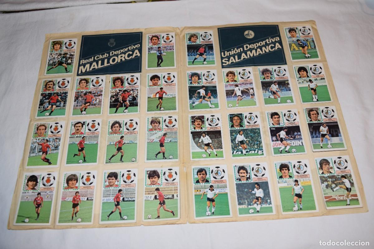 Cartes &agrave; collectionner de Football: Doble hoja 53 cromos, MALLORCA, SALAMANCA, SEVILLA y M&Aacute;LAGA * ESTE * LIGA 1983/1984 - 83 / 84