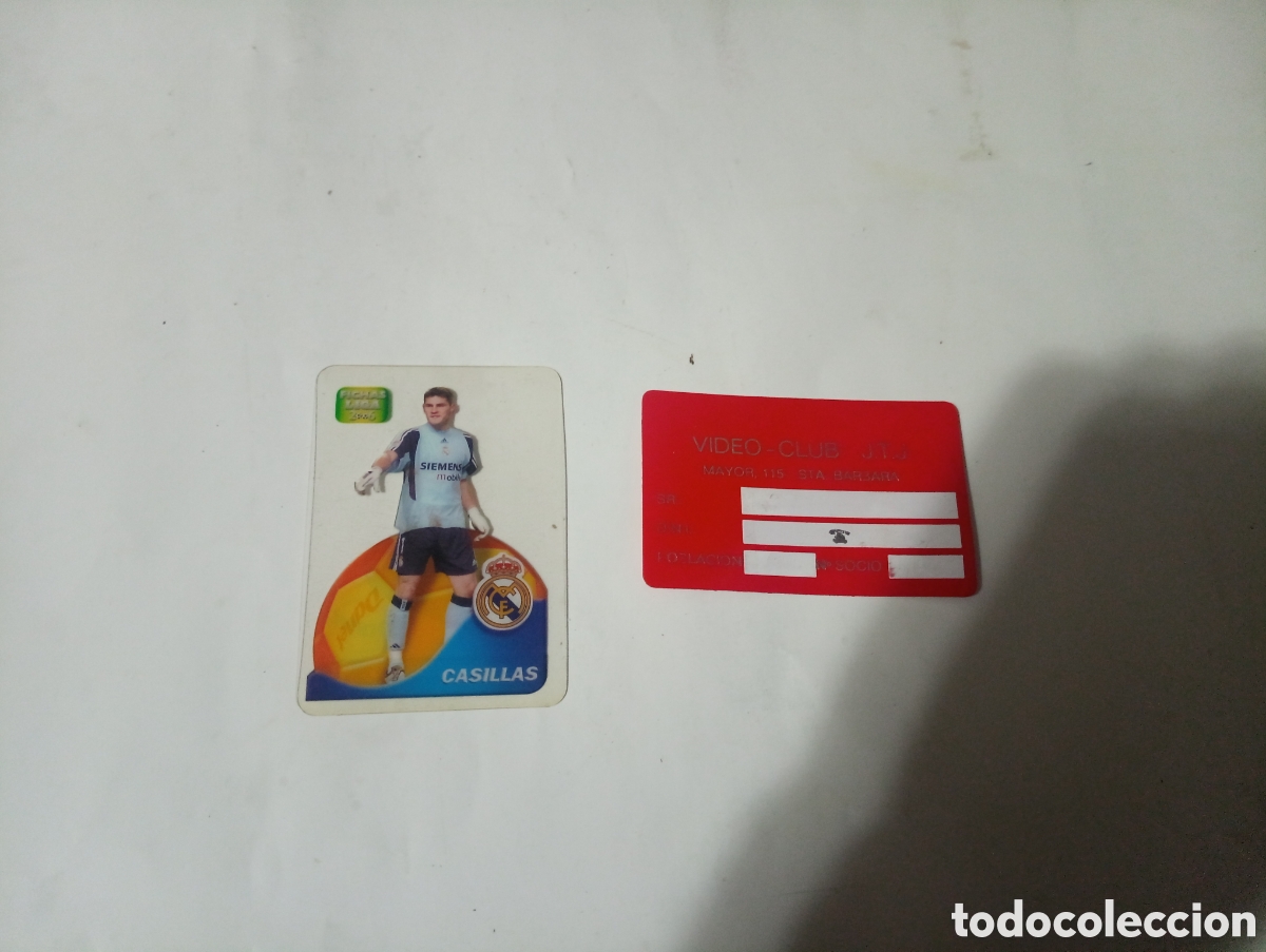 Cromos de F&uacute;tbol: Cromo casillas danet 2006