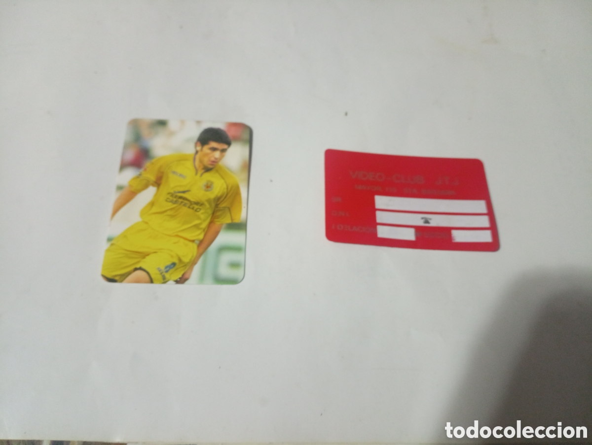 Fu&szlig;ball-Sticker: Cromos Riquelme Villarreal