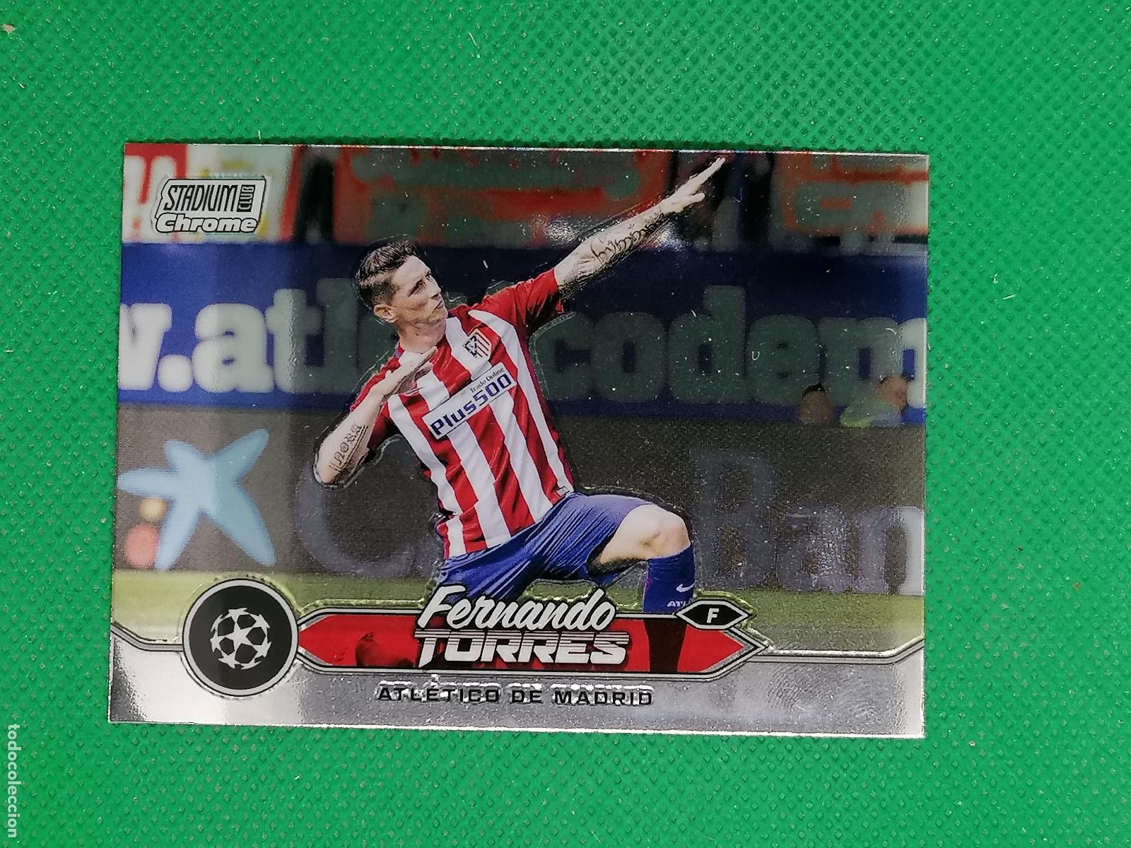 Cromos de F&uacute;tbol: 9 FERNANDO TORRES ATLETICO DE MADRID ⚽ TOPPS STADIUM CHROME 23 24 2023 2024 ⚽