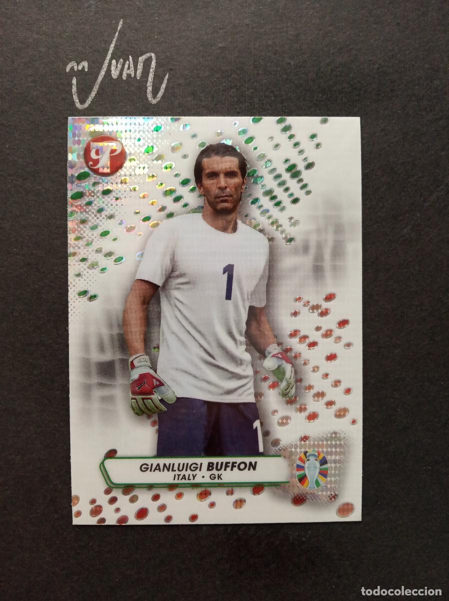 Cartes &agrave; collectionner de Football: N&ordm; 87 PARALELA PULSAR BUFFON ITALIA JUVENTUS ⚽ TOPPS &reg; PRISTINE ROAD TO EURO 2023 2024 23 24 NUEVO