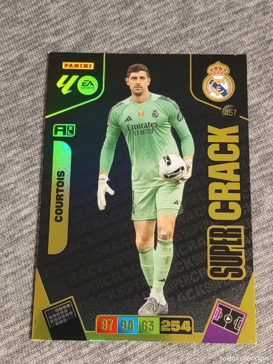 Cromos de F&uacute;tbol: Adrenalyn XL 2025 2026 25 26 Card COURTOIS N&deg;457 SUPER CRACK nuevo