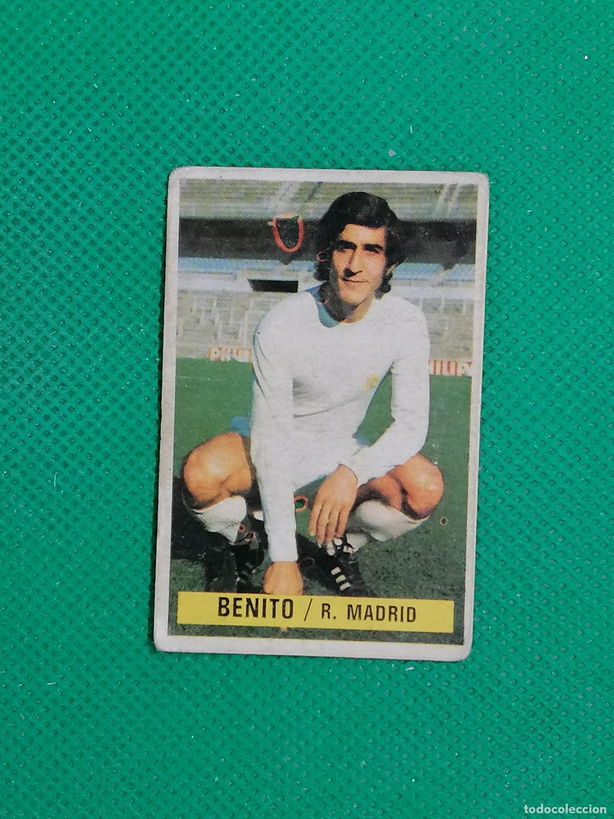 Cromos de F&uacute;tbol: GREGORIO BENITO REAL MADRID ⚽ EDICIONES ESTE LIGA 73 74 1973 1974 ⚽