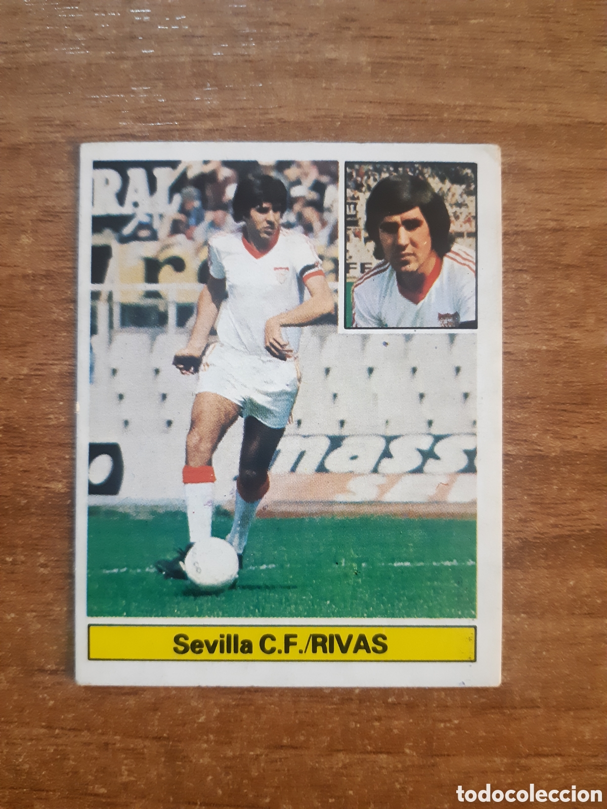 Figurine di Calcio: Rivas (Sevilla) Liga 81-82 ESTE . Nunca pegado, sin pegar