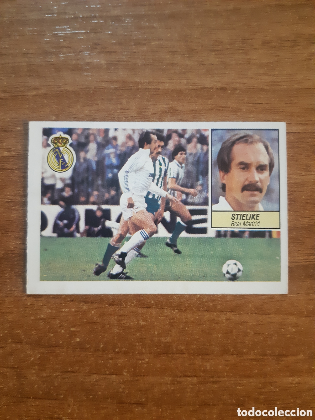 Cromos de Futebol: Stielike (Real Madrid) Liga 84-85 ESTE. Nunca pegado, sin pegar