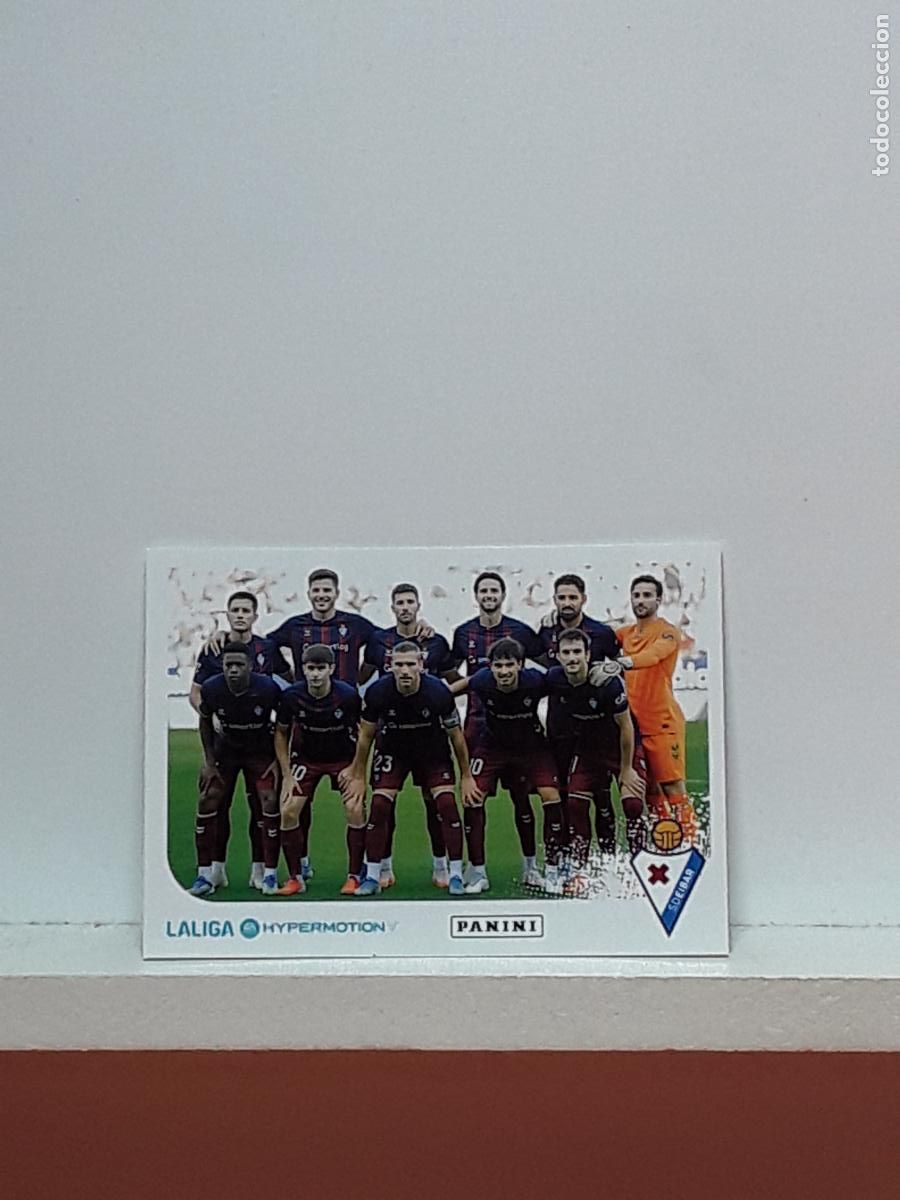 Cromos de F&uacute;tbol: LALIGA HYPERMOTION 2025 2026 25 26 ALBUM PANINI LIGA N 193 EIBAR ALINEACION EQUIPO