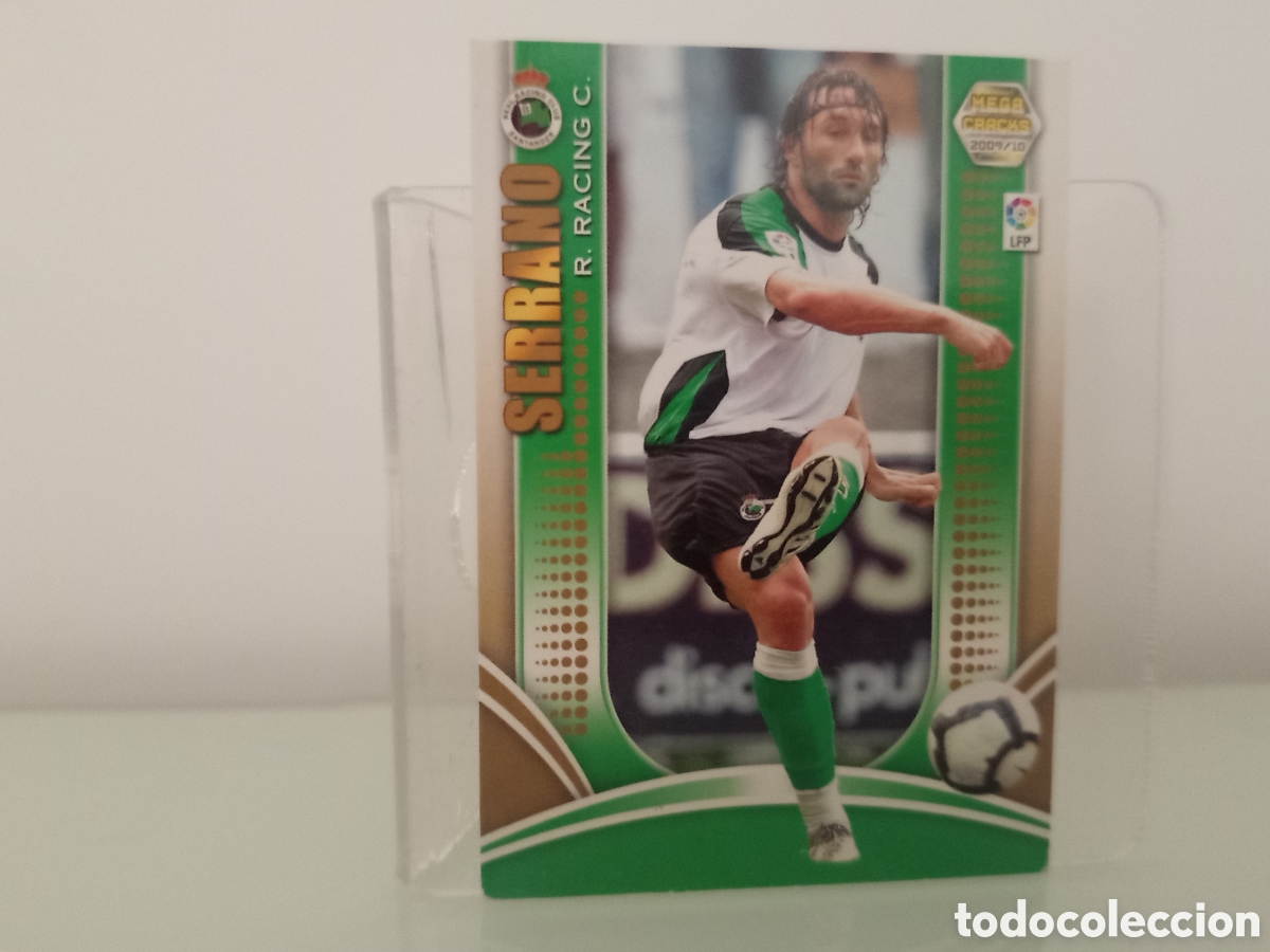 Cromos de F&uacute;tbol: ❇️ CROMO ⚽ SERRANO RACING DE SANTANDER 2009 2010 09 10 MEGACRACKS MGKS ❇️