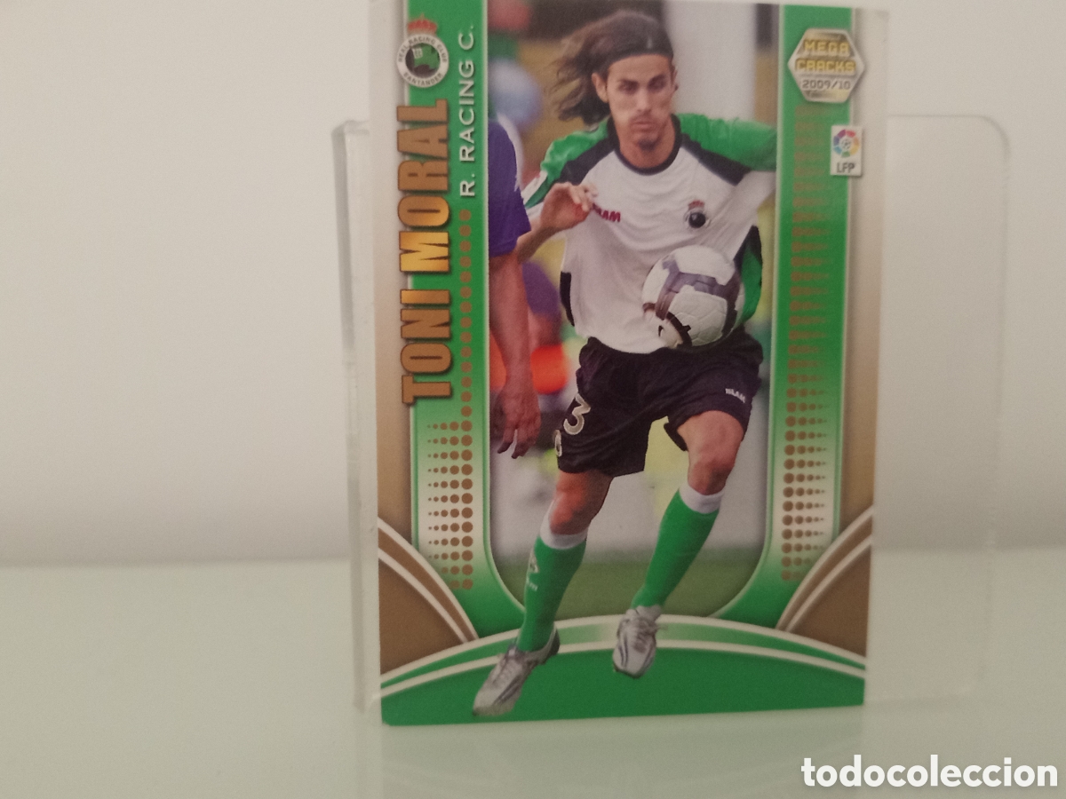 Cromos de F&uacute;tbol: ❇️ CROMO ⚽ TONI MORAL RACING DE SANTANDER 212 2009 2010 09 10 MEGACRACKS MGKS ❇️