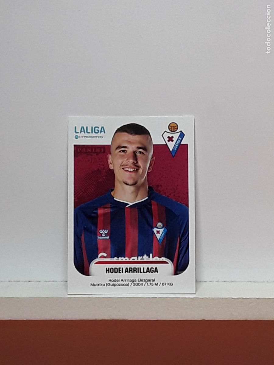 Cromos de F&uacute;tbol: LALIGA HYPERMOTION 2025 2026 25 26 ALBUM PANINI LIGA N 200A 200 A EIBAR HODEI ARRILLAGA