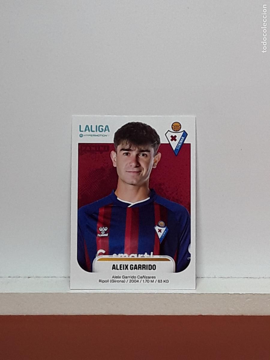 Cromos de F&uacute;tbol: LALIGA HYPERMOTION 2025 2026 25 26 ALBUM PANINI LIGA N 202B 202 B EIBAR ALEIX GARRIDO