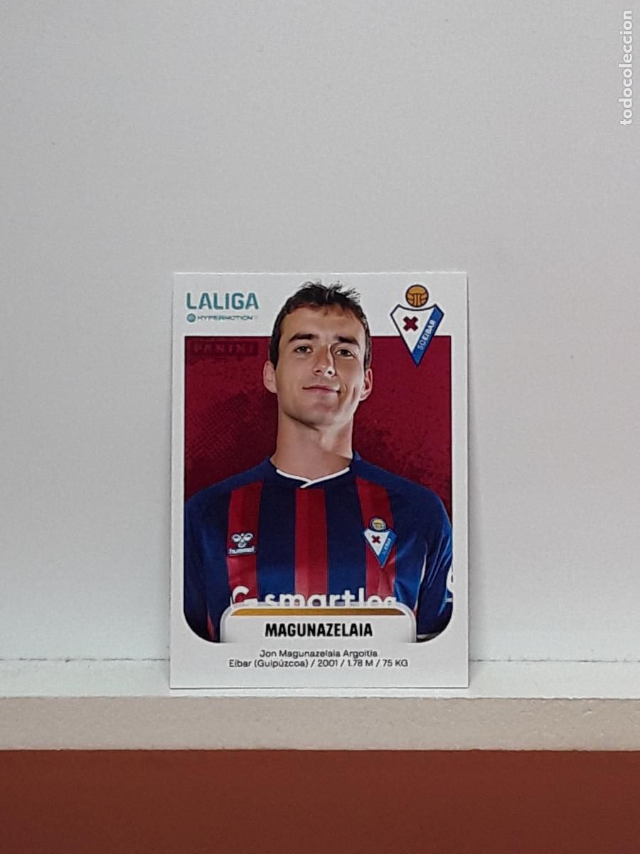 Cromos de F&uacute;tbol: LALIGA HYPERMOTION 2025 2026 25 26 ALBUM PANINI LIGA N 205 EIBAR MAGUNAZELAIA JON
