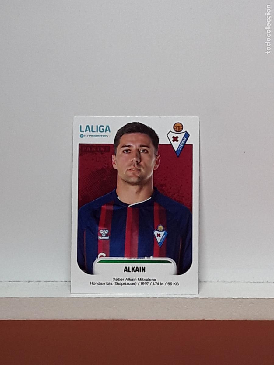 Cromos de F&uacute;tbol: LALIGA HYPERMOTION 2025 2026 25 26 ALBUM PANINI LIGA N 208A 208 A EIBAR ALKAIN XEBER