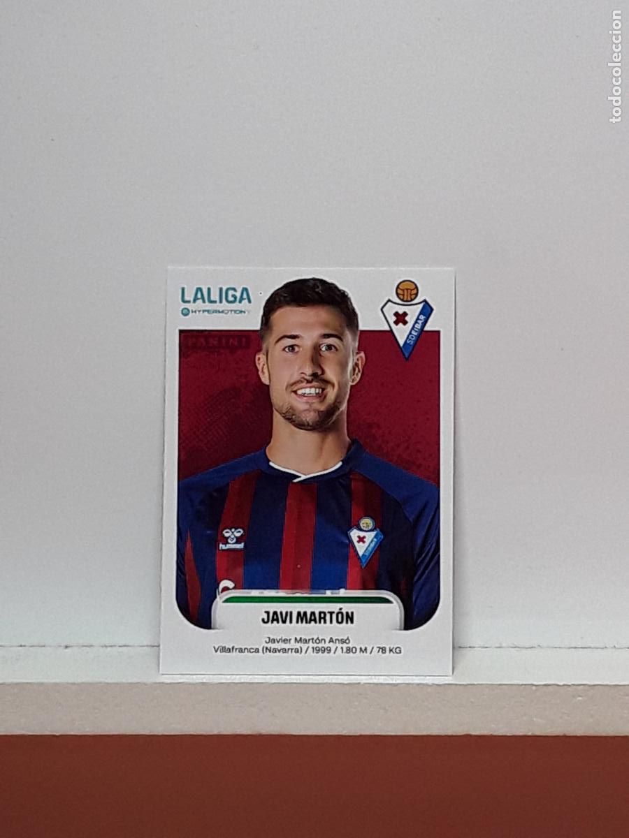Cromos de F&uacute;tbol: LALIGA HYPERMOTION 2025 2026 25 26 ALBUM PANINI LIGA N 209 EIBAR JAVI MARTON ANSO