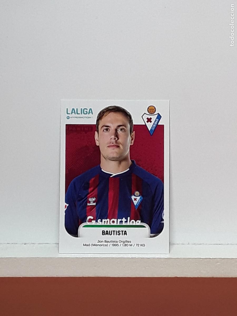 Cromos de F&uacute;tbol: LALIGA HYPERMOTION 2025 2026 25 26 ALBUM PANINI LIGA N 210 EIBAR BAUTISTA JON ORGILLES