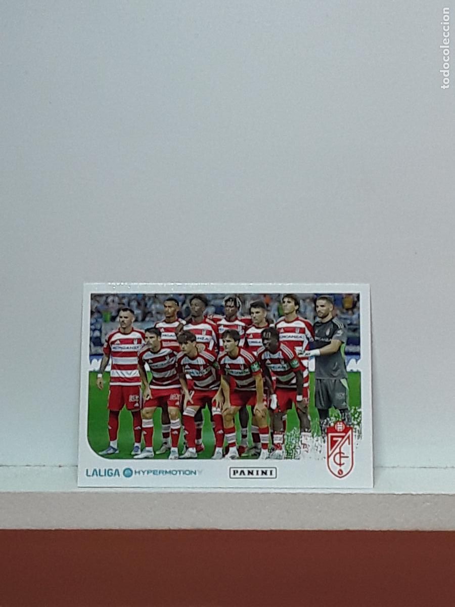 Cromos de F&uacute;tbol: LALIGA HYPERMOTION 2025 2026 25 26 ALBUM PANINI LIGA N 212 GRANADA ALINEACION EQUIPO