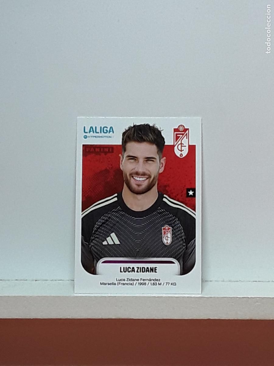 Cromos de F&uacute;tbol: LALIGA HYPERMOTION 2025 2026 25 26 ALBUM PANINI LIGA N 213 GRANADA LUCA ZIDANE FERNANDEZ
