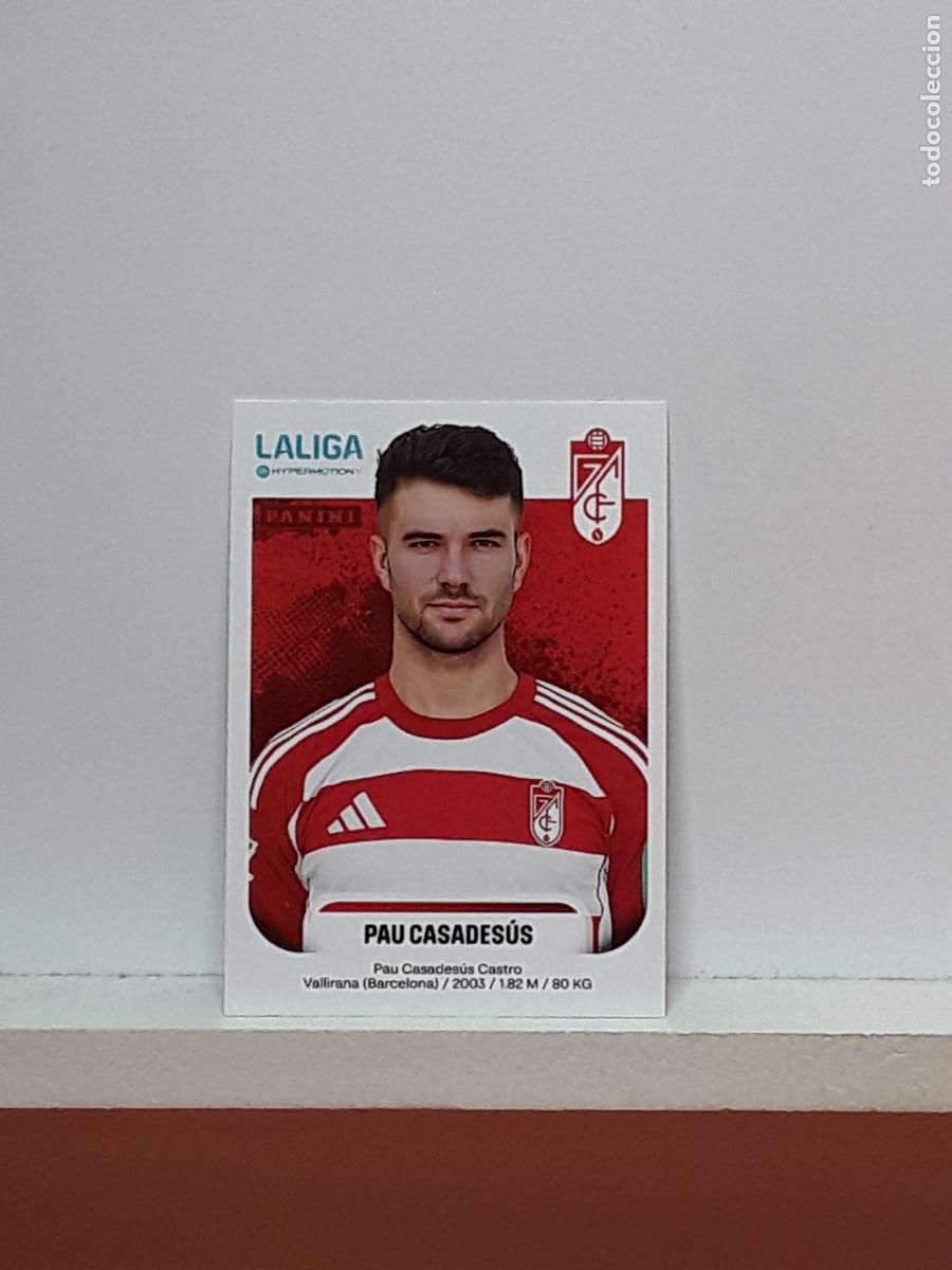 Cromos de F&uacute;tbol: LALIGA HYPERMOTION 2025 2026 25 26 ALBUM PANINI LIGA N 216A 216 A GRANADA PAU CASADESUS