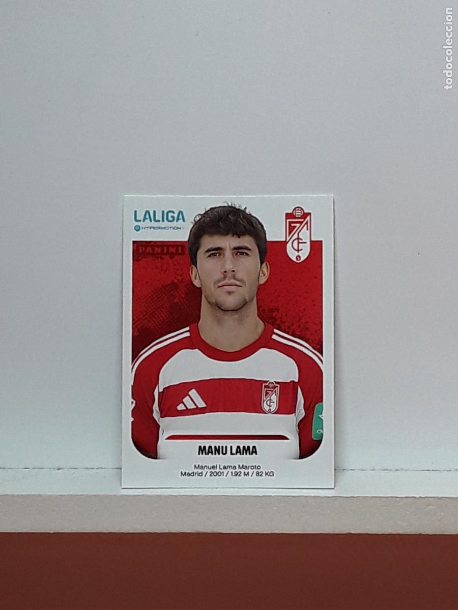Cromos de F&uacute;tbol: LALIGA HYPERMOTION 2025 2026 25 26 ALBUM PANINI LIGA N 217 GRANADA MANU LAMA