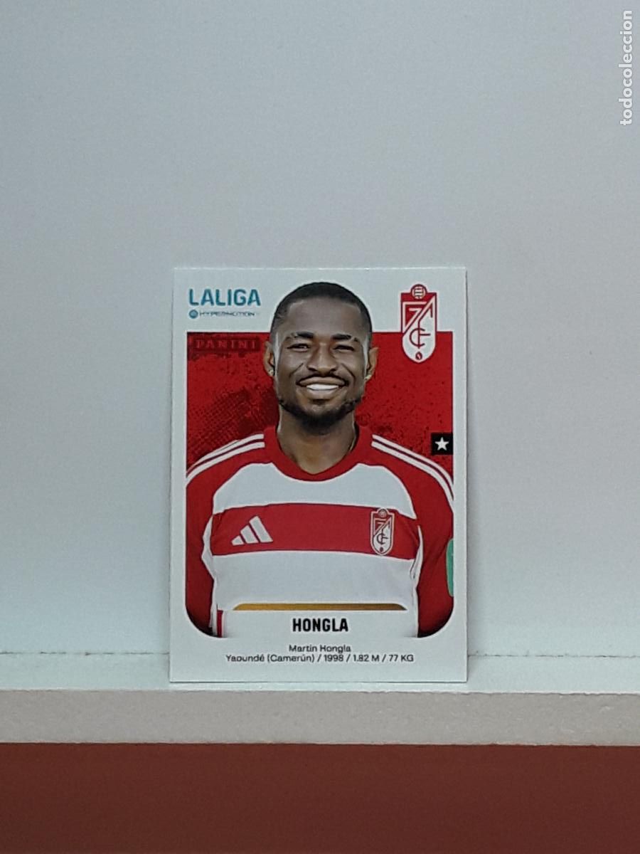 Cromos de F&uacute;tbol: LALIGA HYPERMOTION 2025 2026 25 26 ALBUM PANINI LIGA N 221 GRANADA HONGLA MARTIN