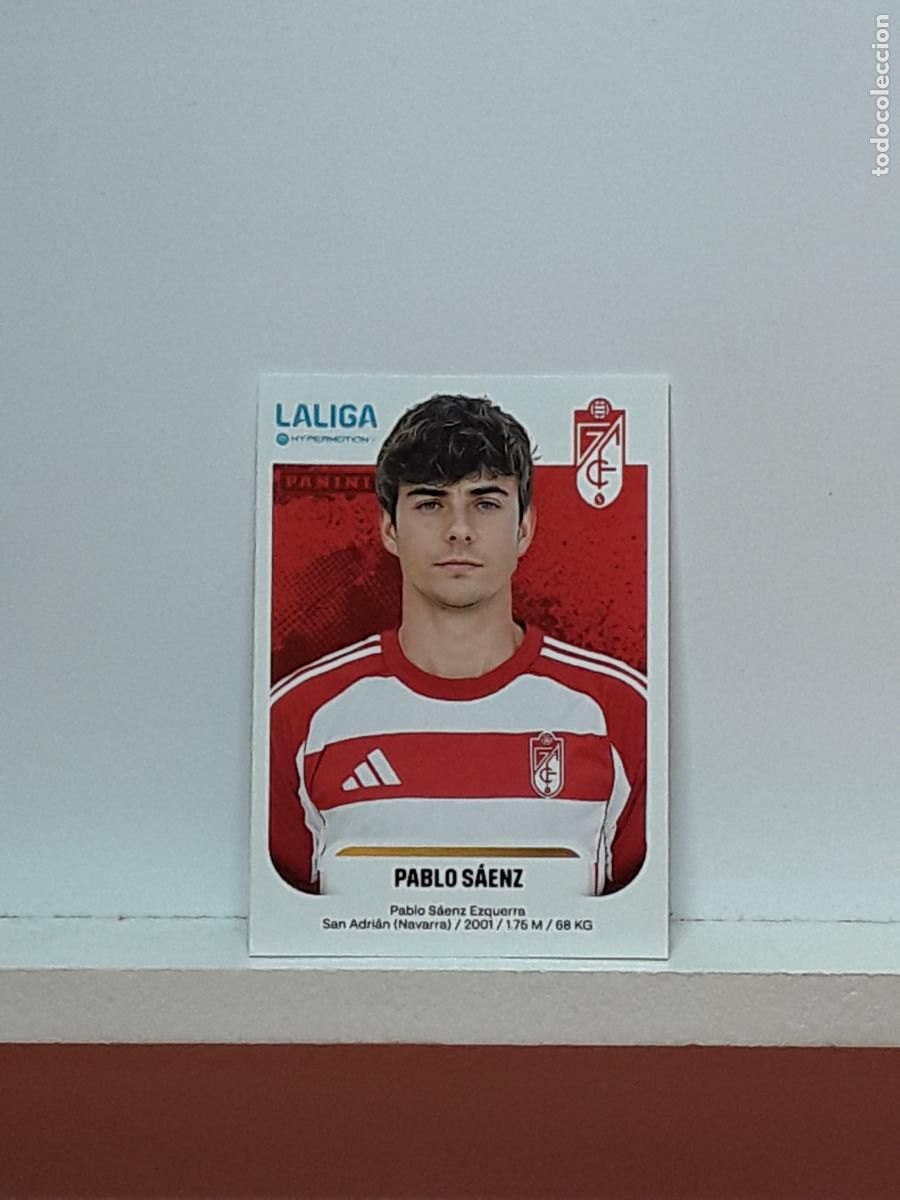Cromos de F&uacute;tbol: LALIGA HYPERMOTION 2025 2026 25 26 ALBUM PANINI LIGA N 225 GRANADA PABLO SAENZ