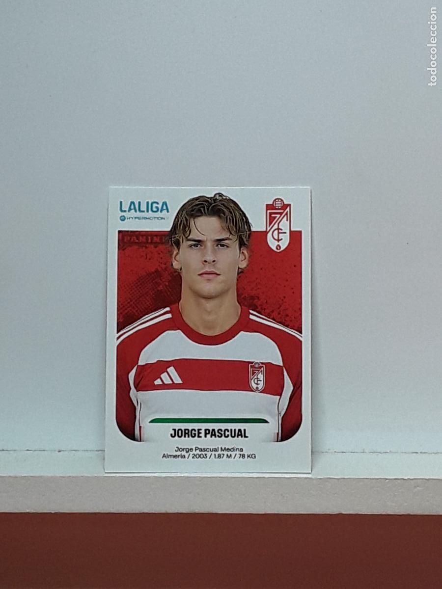 Cromos de f&uacute;tbol: LALIGA HYPERMOTION 2025 2026 25 26 ALBUM PANINI LIGA N 228 GRANADA JORGE PASCUAL