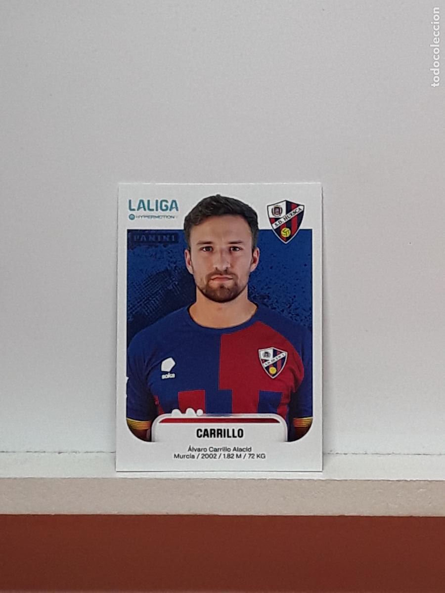 Cromos de F&uacute;tbol: LALIGA HYPERMOTION 2025 2026 25 26 ALBUM PANINI LIGA N 235 HUESCA CARRILLO ALVARO
