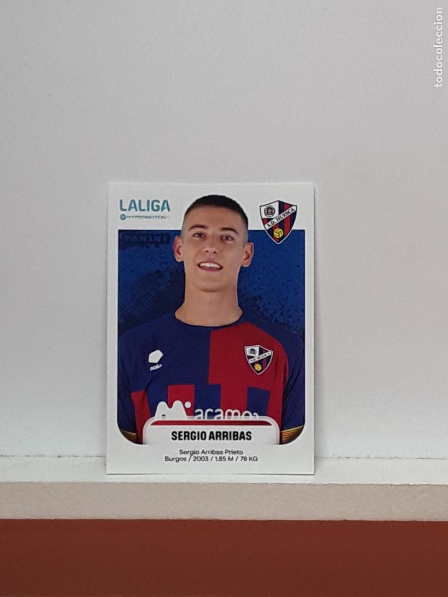 Cromos de F&uacute;tbol: LALIGA HYPERMOTION 2025 2026 25 26 ALBUM PANINI LIGA N 237A 237 A HUESCA SERGIO ARRIBAS