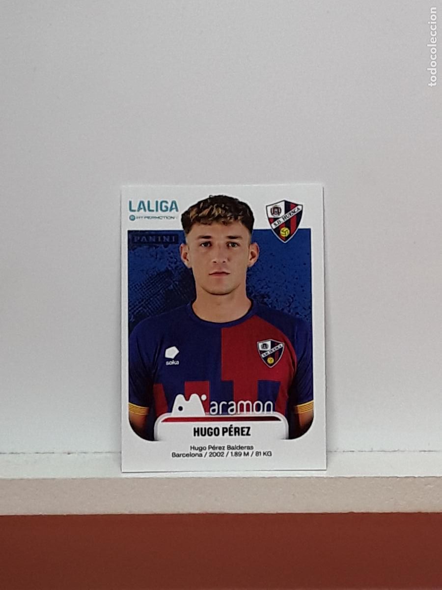 Cromos de F&uacute;tbol: LALIGA HYPERMOTION 2025 2026 25 26 ALBUM PANINI LIGA N 237B 237 B HUESCA HUGO PEREZ
