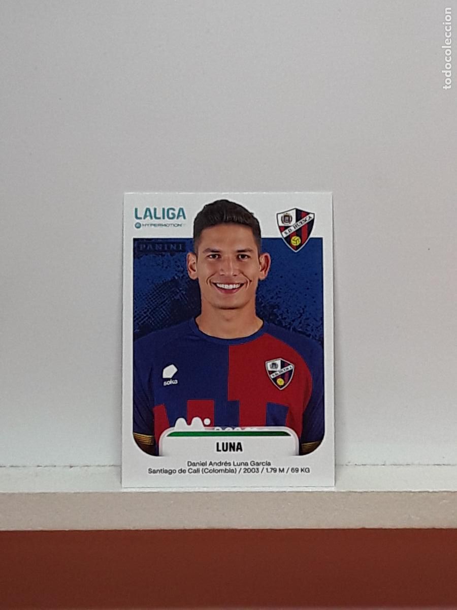 Figurine di Calcio: LALIGA HYPERMOTION 2025 2026 25 26 ALBUM PANINI LIGA N 244 HUESCA LUNA DANIEL