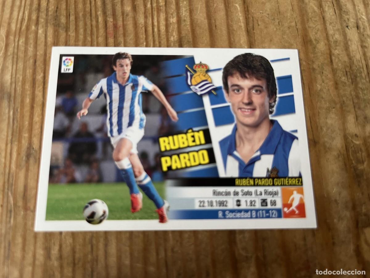 Fu&szlig;ball-Sticker: CROMO SIN PEGAR NUNCA PEGADO ALBUM LIGA ESTE 13 14 2013 2014 REAL SOCIEDAD # 10B RUBEN PARDO
