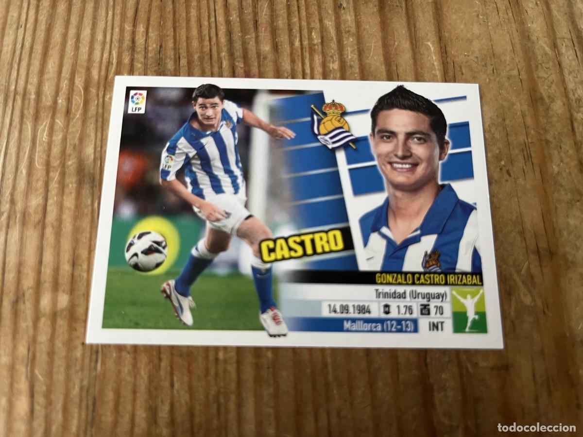 Figurine di Calcio: CROMO SIN PEGAR NUNCA PEGADO ALBUM LIGA ESTE 13 14 2013 2014 REAL SOCIEDAD # 13 CASTRO