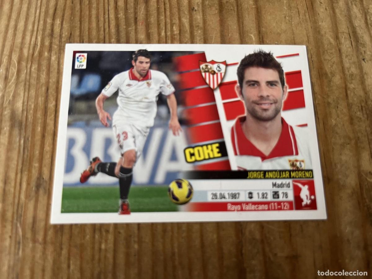 Cromos de Futebol: CROMO SIN PEGAR NUNCA PEGADO ALBUM LIGA ESTE 13 14 2013 2014 SEVILLA # 3 COKE