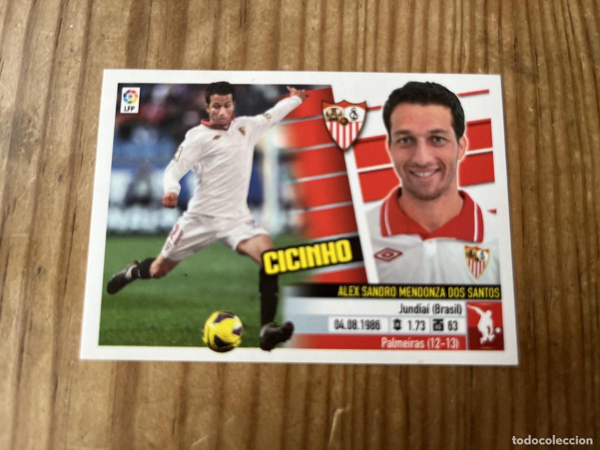Fu&szlig;ball-Sticker: CROMO SIN PEGAR NUNCA PEGADO ALBUM LIGA ESTE 13 14 2013 2014 SEVILLA # 4 CICINHO