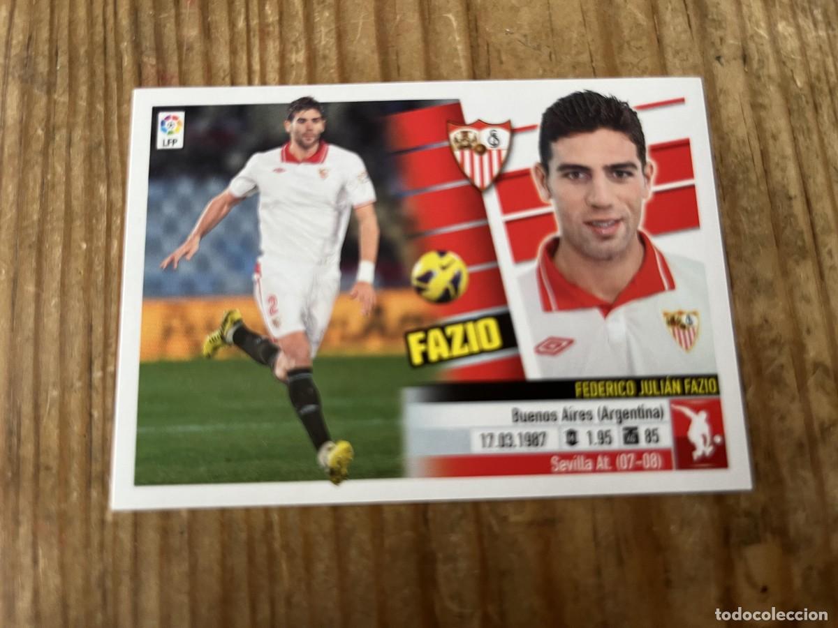 Cromos de Futebol: CROMO SIN PEGAR NUNCA PEGADO ALBUM LIGA ESTE 13 14 2013 2014 SEVILLA # 5A FAZIO