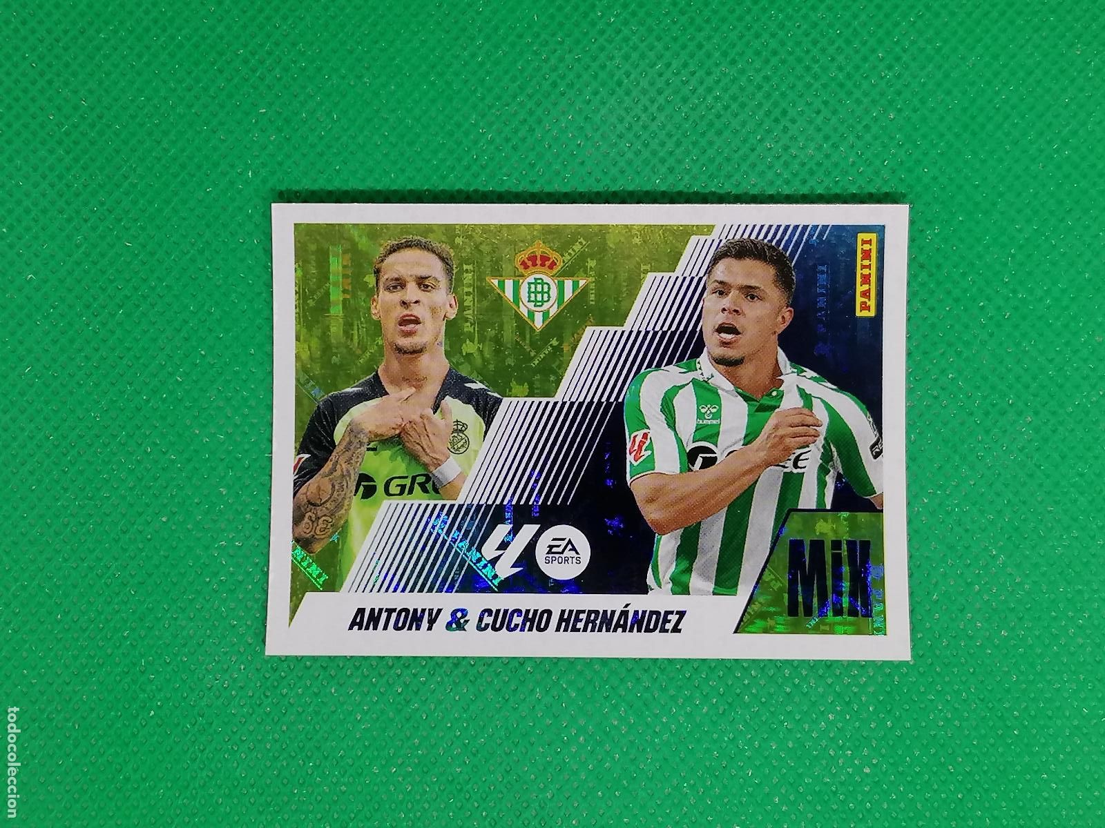 Fu&szlig;ball-Sticker: 15 BIS 15BIS ANTONY CUCHO HERNANDEZ BETIS MIX ⚽ PANINI LIGA ESTE 25 26 2025 2026 ⚽