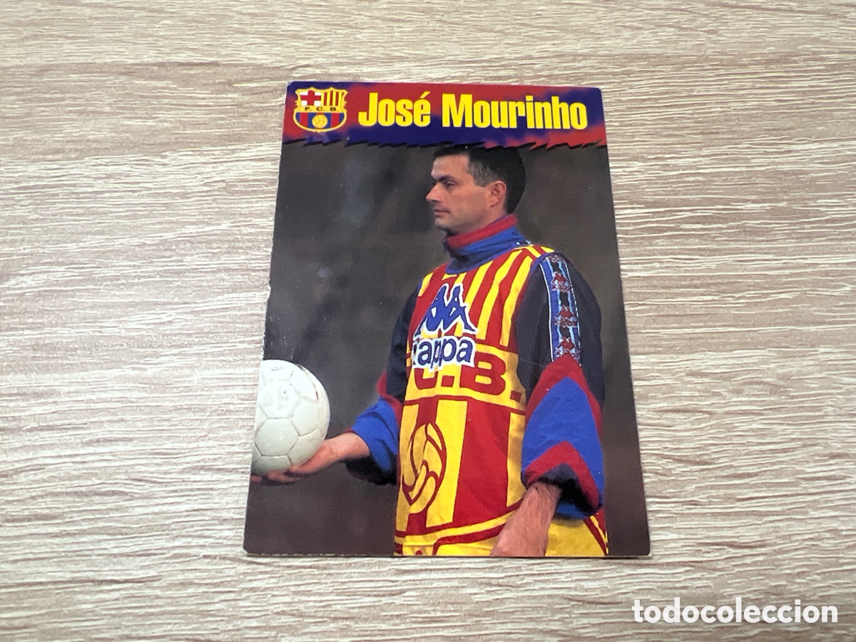 Cromos de Futebol: 1996 MOURINHO ROOKIE FC BARCELONA N&ordm; 12 PANINI