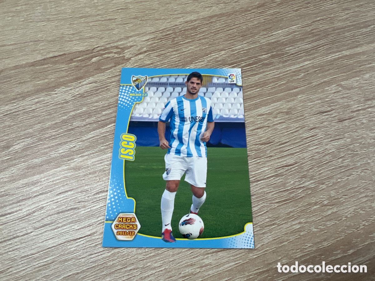 Cromos de F&uacute;tbol: 2011 ISCO ALARCON MALAGA CF N&ordm; 477 PANINI MEGA CRACKS