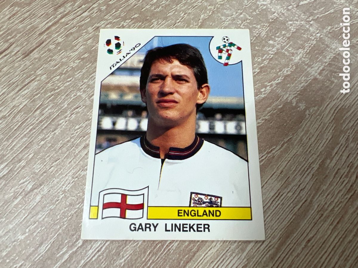 Cromos de F&uacute;tbol: 1990 GARY LINEKER N&ordm; 399 PANINI ITALIA 90