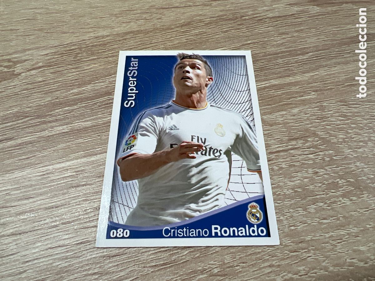 Figurine di Calcio: 2015 CRISTIANO RONALDO REAL MADRID N&ordm; 080 MUNDICROMO