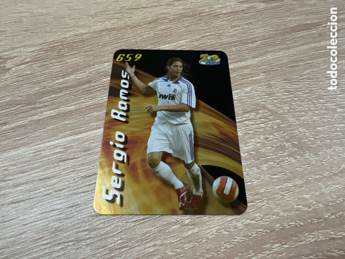 Cromos de F&uacute;tbol: 2008 SERGIO RAMOS REAL MADRID N&ordm; 659 MUNDICROMO
