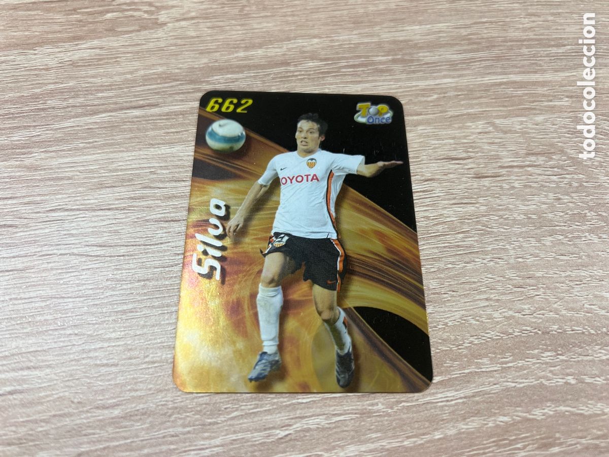 Cromos de F&uacute;tbol: 2008 SILVA VALENCIA CF N&ordm; 662 MUNDICROMO