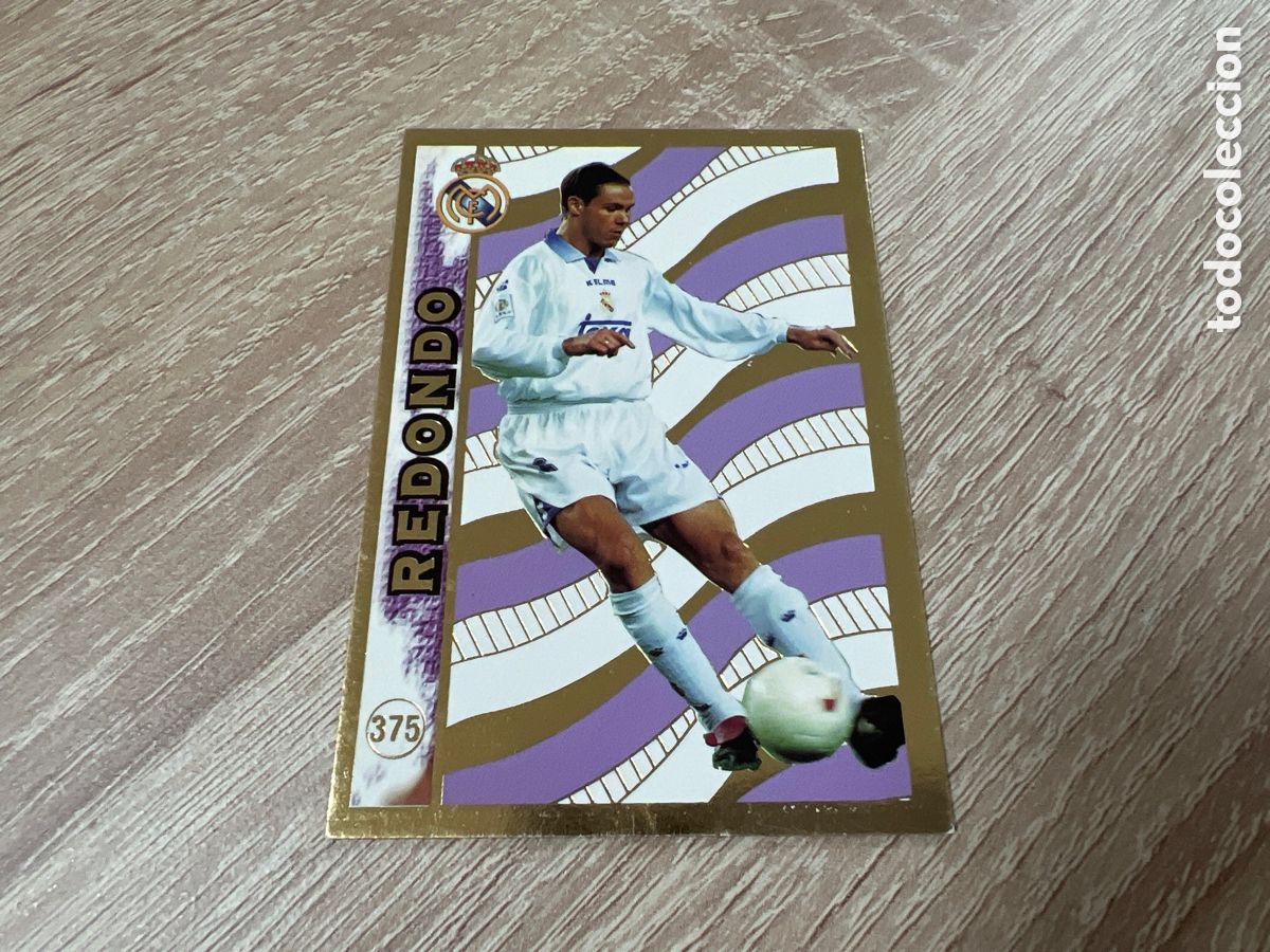 Cromos de F&uacute;tbol: 1997 FERNANDO REDONDO REAL MADRID N&ordm; 375 MUNDICROMO