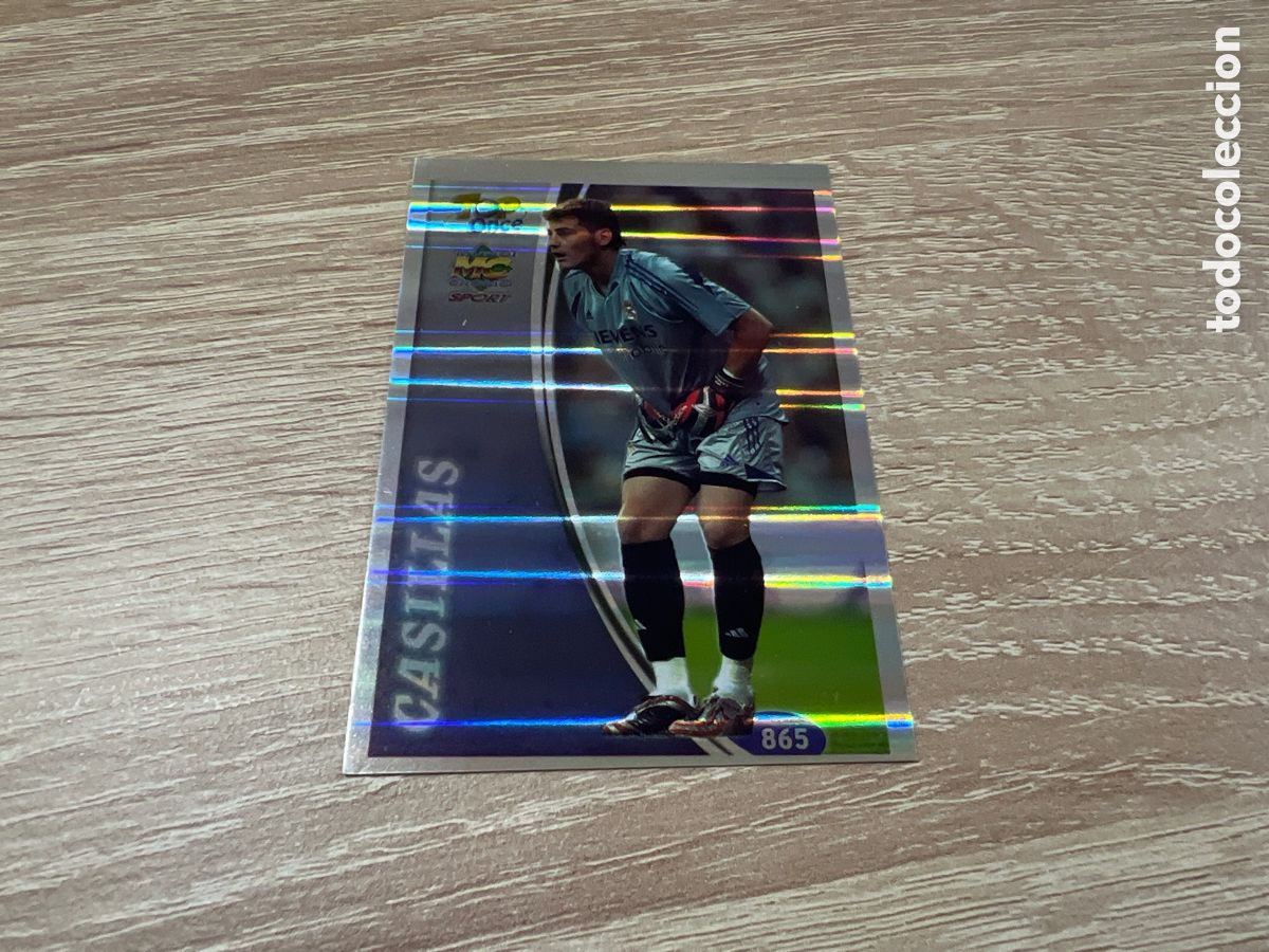 Cromos de F&uacute;tbol: 2005 IKER CASILLAS REAL MADRID N&ordm; 865 MUNDICROMO