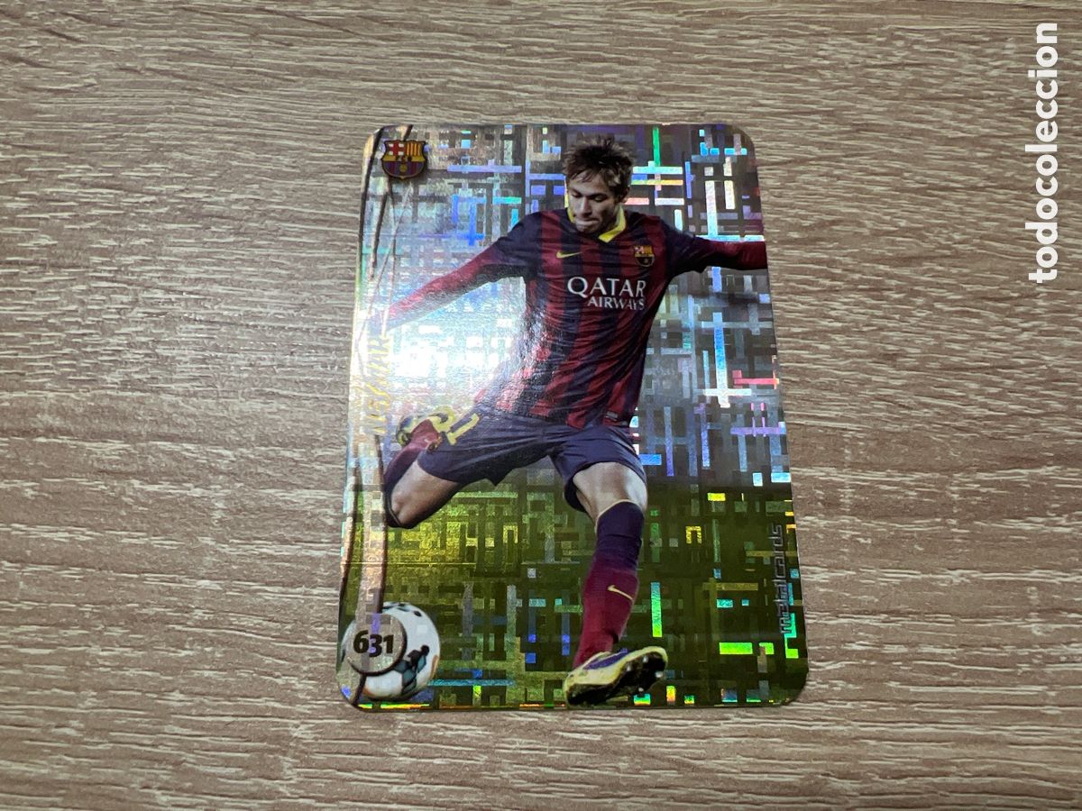 Cromos de F&uacute;tbol: 2015 NEYMAR FC BARCELONA N&ordm; 631 MUNDICROMO
