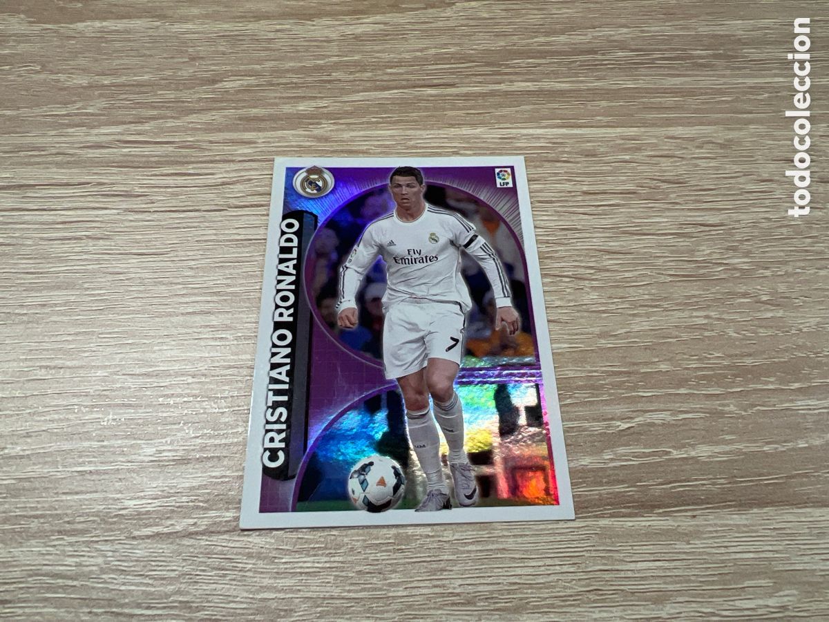 Cartes &agrave; collectionner de Football: 2014 CRISTIANO RONALDO REAL MADRID N&ordm; 25 EDICIONES ESTE