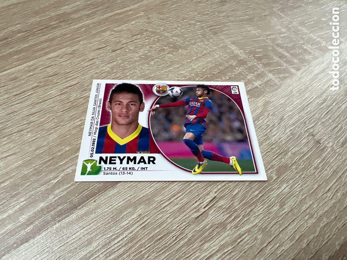 Cartes &agrave; collectionner de Football: 2014 NEYMAR FC BARCELONA N&ordm; 15 EDICIONES ESTE