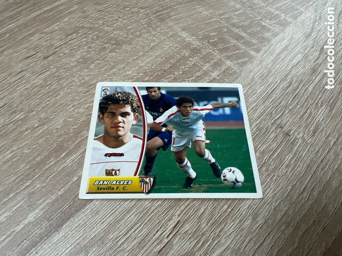 Cromos de F&uacute;tbol: 2003 DANI ALVES ROOKIE SEVILLA CF EDICIONES ESTE